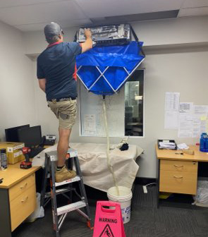Sanitising Air Conditioning